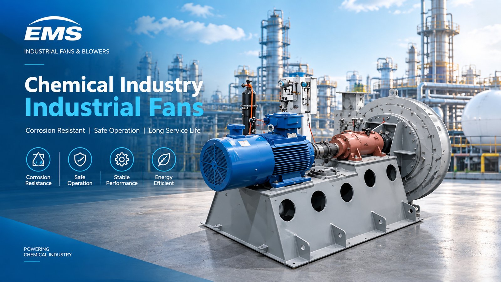 Chemical Industry Fans solution