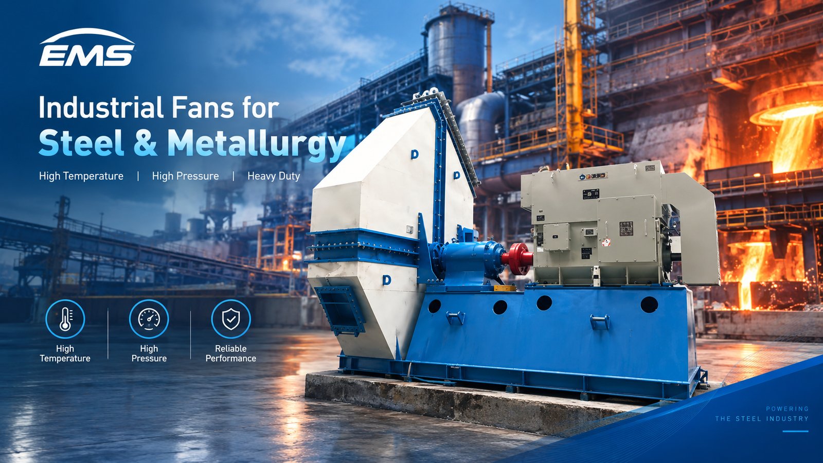 Metallurgical Industry Fans solution
